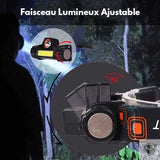 LELITEN™ Lampe Frontale Magnetique Q5 + COB LED survieprotek