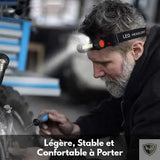 LELITEN™ Lampe Frontale Magnetique Q5 + COB LED survieprotek