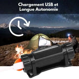 LELITEN™ Lampe Frontale Magnetique Q5 + COB LED survieprotek