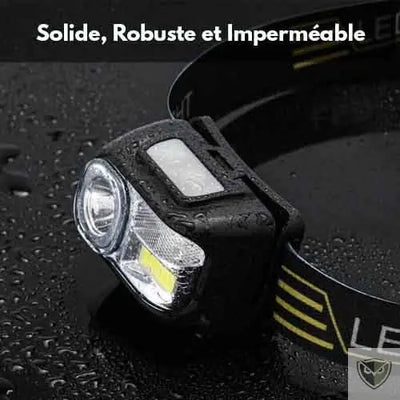 LELITEN™ Lampe Frontale à Capteur et Filtre Rouge survieprotek