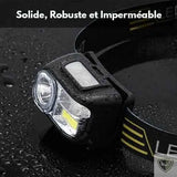 LELITEN™ Lampe Frontale à Capteur et Filtre Rouge survieprotek
