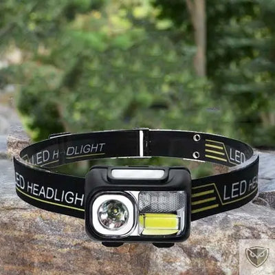 LELITEN™ Lampe Frontale à Capteur et Filtre Rouge survieprotek