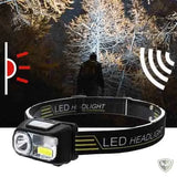 LELITEN™ Lampe Frontale à Capteur et Filtre Rouge survieprotek