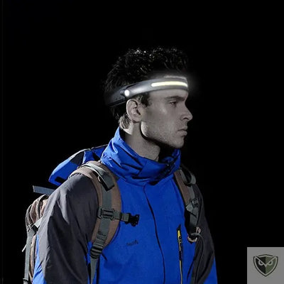 LELITEN™ Lampe Frontale en Silicone Ultra-Légère à Capteur survieprotek