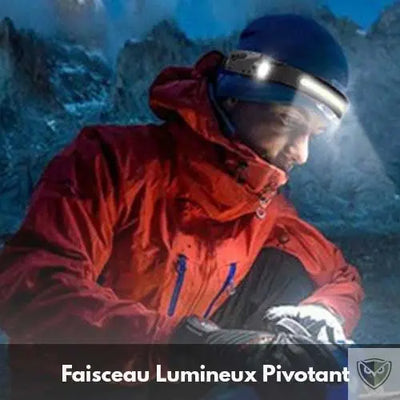 LELITEN™ Lampe Frontale en Silicone Ultra-Légère à Capteur survieprotek