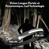 LELITEN™ Lampe Frontale en Silicone Ultra-Légère à Capteur survieprotek