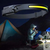 LELITEN™ Lampe Frontale en Silicone Ultra-Légère à Capteur survieprotek