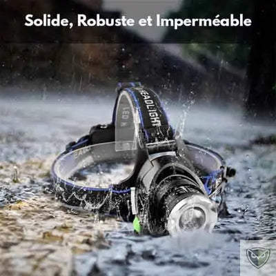 Lampe Frontale Rechargeable Puissante et Etanche lampe frontale spéléo