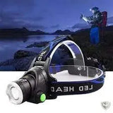 LELITEN™ lampe frontale rechargeable puissante avec zoom XML V6 LED survieprotek