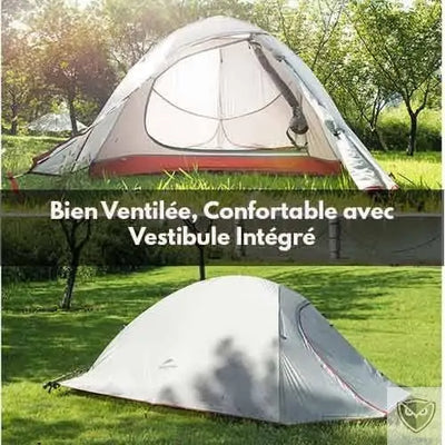 naturehike cloud up tente dome tente ultralight 3 places avec vestibule