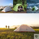 NATUREHIKE™ Cloud Up Tente Dome de Randonnée Ultra Légère 4 Saisons survieprotek
