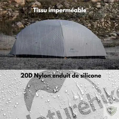 naturehike mongar tente igloo Tente Imperméable 20D Nylon silicone