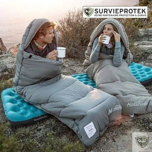 Naturehike Sac De Couchage Ultraléger Duvet 860FP 4 Saisons – 807g – Duvet D'Oie 90% – Temp. -3°C Confort – Camping Randonnée Trekking