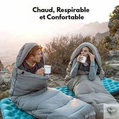 NATUREHIKE™ Sac de Couchage Ultra-Léger 3 saisons survieprotek