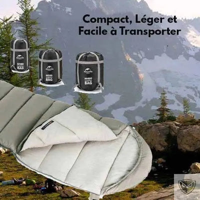 NATUREHIKE™ Sac de Couchage Ultra-Léger 3 saisons survieprotek