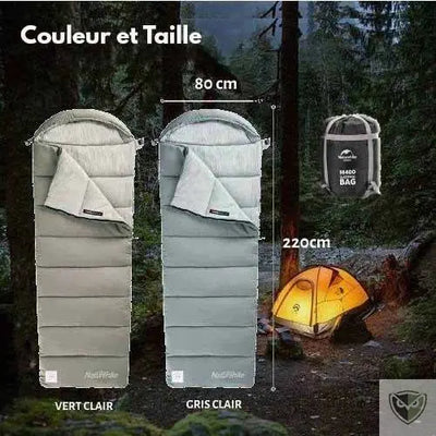 NATUREHIKE™ Sac de Couchage Ultra-Léger 3 saisons survieprotek