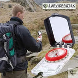 NATUREHIKE™ boussole orientation randonnée professionnelle multi-fonctions survieprotek