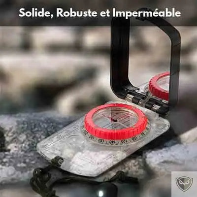 Naturehike™ Boussole Orientation Randonnée Professionnelle Multi-fonctions boussole course d'orientation étanche