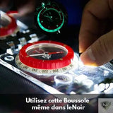 Naturehike™ Boussole Orientation Randonnée Professionnelle Multi-fonctions utilisez cette bossole randonneur meme dans le noir