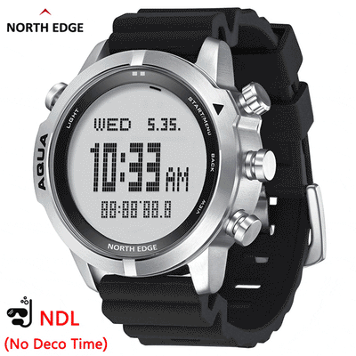 NORTH EDGE™ AQUA Montre Tactique et Ordinateur de Plongée survieprotek