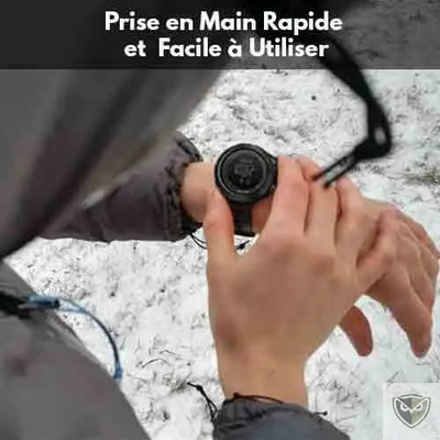 North Edge™ Smartwatch Apache 3 Montre Tactique Militaire Intelligente montre intuitive prise en main facile