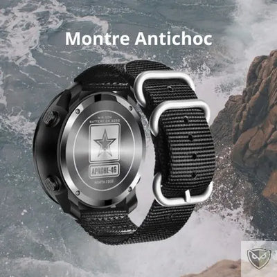 North Edge™ Smartwatch Apache 46 Montre Tactique Militaire Intelligente survieprotek