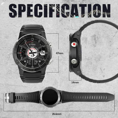 NORTH EDGE™ X-TREK 5 Montre connectée GPS multisport survieprotek