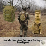SMARTKIT® Sac de Premiers Secours Tactique à Ouverture Rapide survieprotek