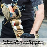 SMARTKIT® Sac de Premiers Secours Tactique à Ouverture Rapide survieprotek