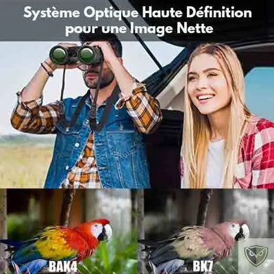 SVBONY™ SV47 Paire de Jumelles de Vue Longue Portée Professionnelle jumelles randonnée  BAK4
