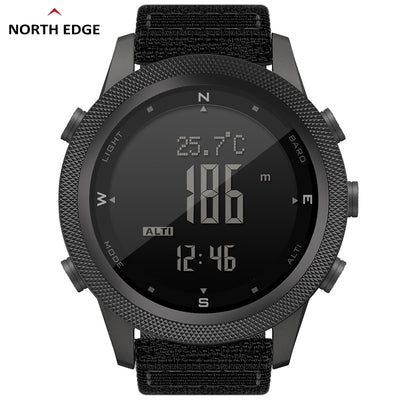 North Edge™ Smartwatch Apache 46 Montre Tactique Militaire Intelligente survieprotek