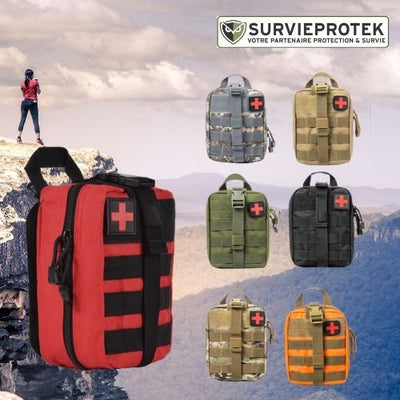 SMARTKIT® Sac de Premiers Secours Individuel survieprotek