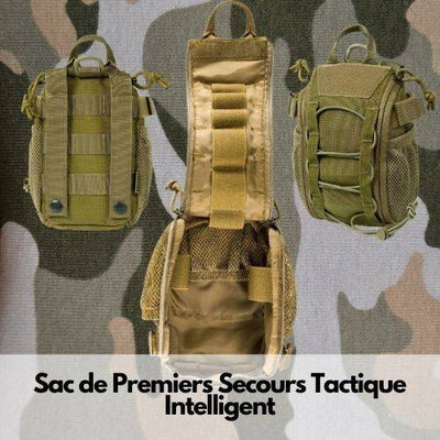 SMARTKIT® Sac de Premiers Secours Tactique à Ouverture Rapide survieprotek
