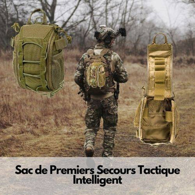 SMARTKIT® Sac de Premiers Secours Tactique à Ouverture Rapide survieprotek