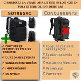 Tactical™ Sac a Dos Militaire Tactique 50 Litres  sac a dos homme solide