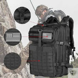 Tactical™ Sac a Dos Militaire Tactique 50 Litres  sac à dos militaire sac a dos tactique