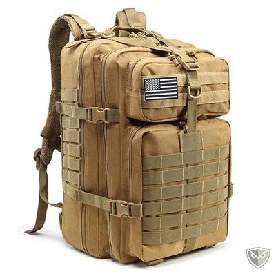 Tactical™ Sac a Dos Militaire Tactique 50 Litres desert