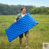 Matelas Gonflable Camping Ultra Léger avec Oreiller Intégré Matelas trek facile transporter