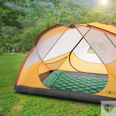 Matelas Gonflable Camping Ultra Léger avec Oreiller Intégré Matelas pour tente