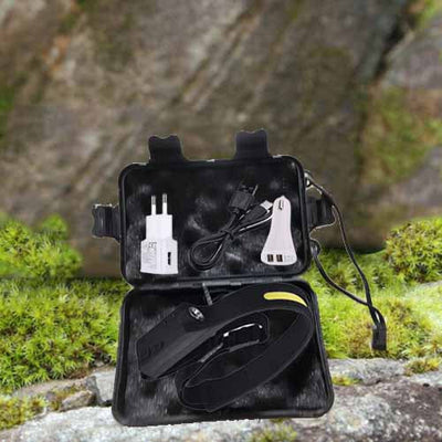 LELITEN™ Lampe Frontale en Silicone Ultra-Légère à Capteur survieprotek