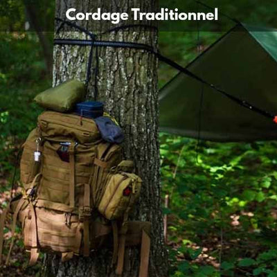Bivouak™ Paracorde 550 de Survie Multi-fonctions cordage traditionnel