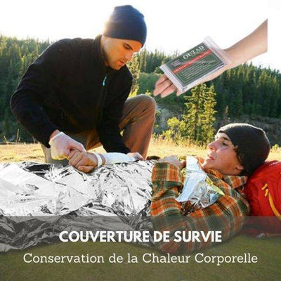 EMS™ Couvertures de Survie - 10 / Pack survieprotek