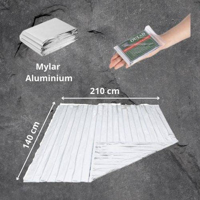 EMS™ Couvertures de Survie - 10 / Pack survieprotek