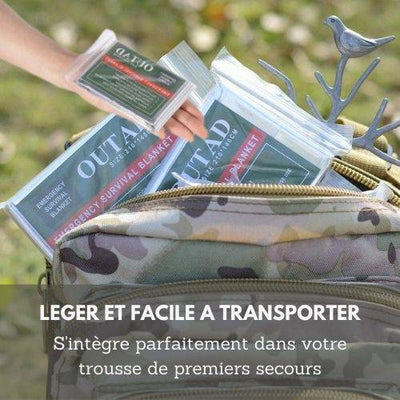 EMS™ Couvertures de Survie - 10 / Pack survieprotek