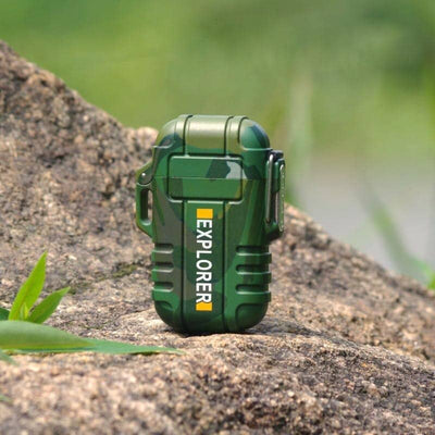 EXPLORER™ Briquet tempete rechargeable USB à arc électrique survieprotek