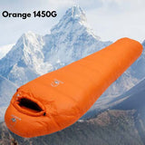 Sac de Couchage Grand Froid Duvet Ultra Compact orange 1450gr