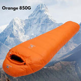 Sac de Couchage Grand Froid Duvet Ultra Compact orange 850gr