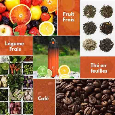 FEIJIAN™ Thermos à Double paroi en acier inoxydable survieprotek