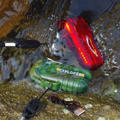 EXPLORER™ Briquet tempete rechargeable USB à arc électrique survieprotek