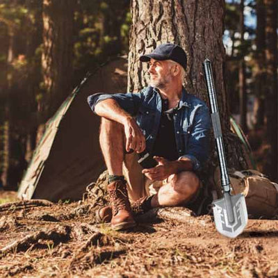 Pelle de Camping pliable avec sac de rangement, pelle d'urgence, outils de  jardin extérieurs multifonctions – les meilleurs produits dans la boutique  en ligne Joom Geek